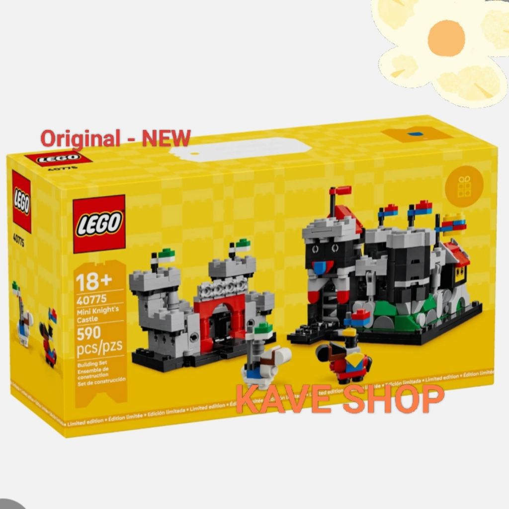LEGO 40775 Mini Knight's Castle - Original - NEW