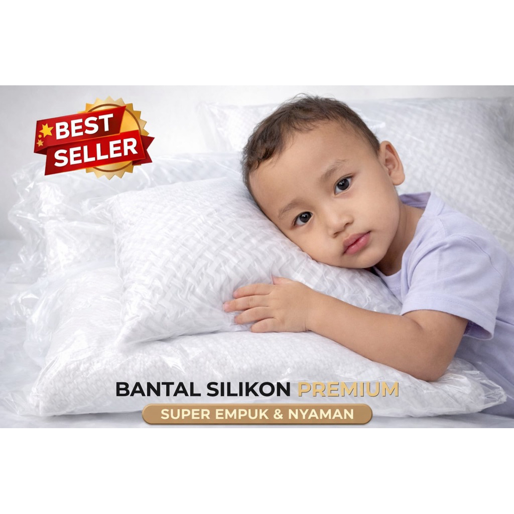 Bantal silicon dakron premium