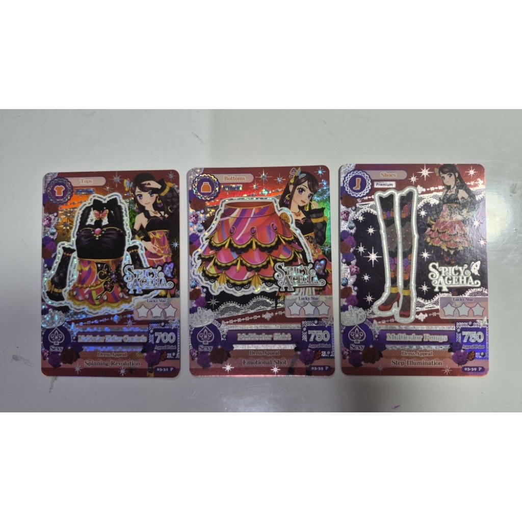 Premium Official Aikatsu Cards set