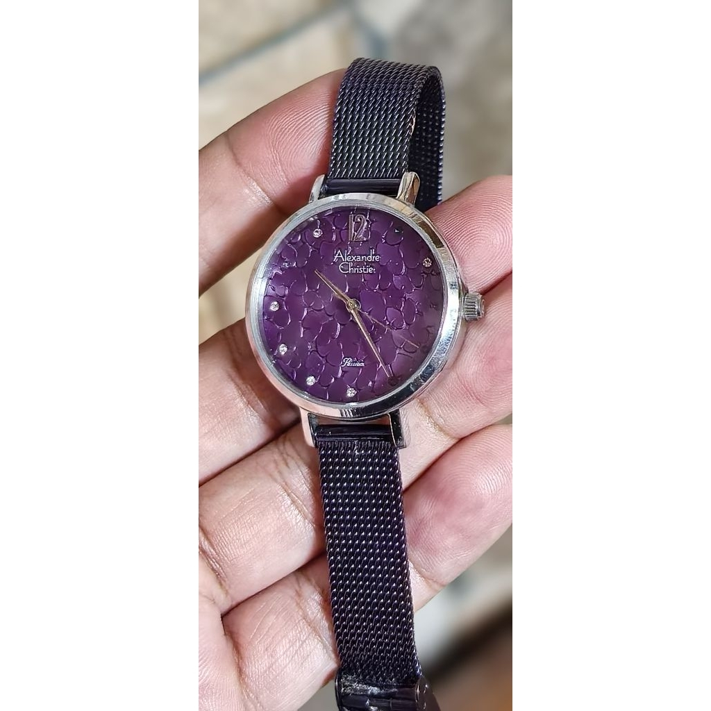 JAM TANGAN ALEXANDER CHRISTIE 2728LH SECOND PRELOVED