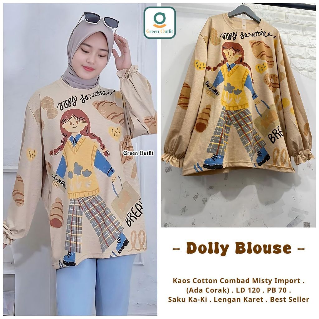 KAOS IMPORT WANITA LENGAN PANJANG JUMBO KOREAN STYLE KEKINIAN BAJU ATASAN KAOS JUMBO WANITA LENGAN P