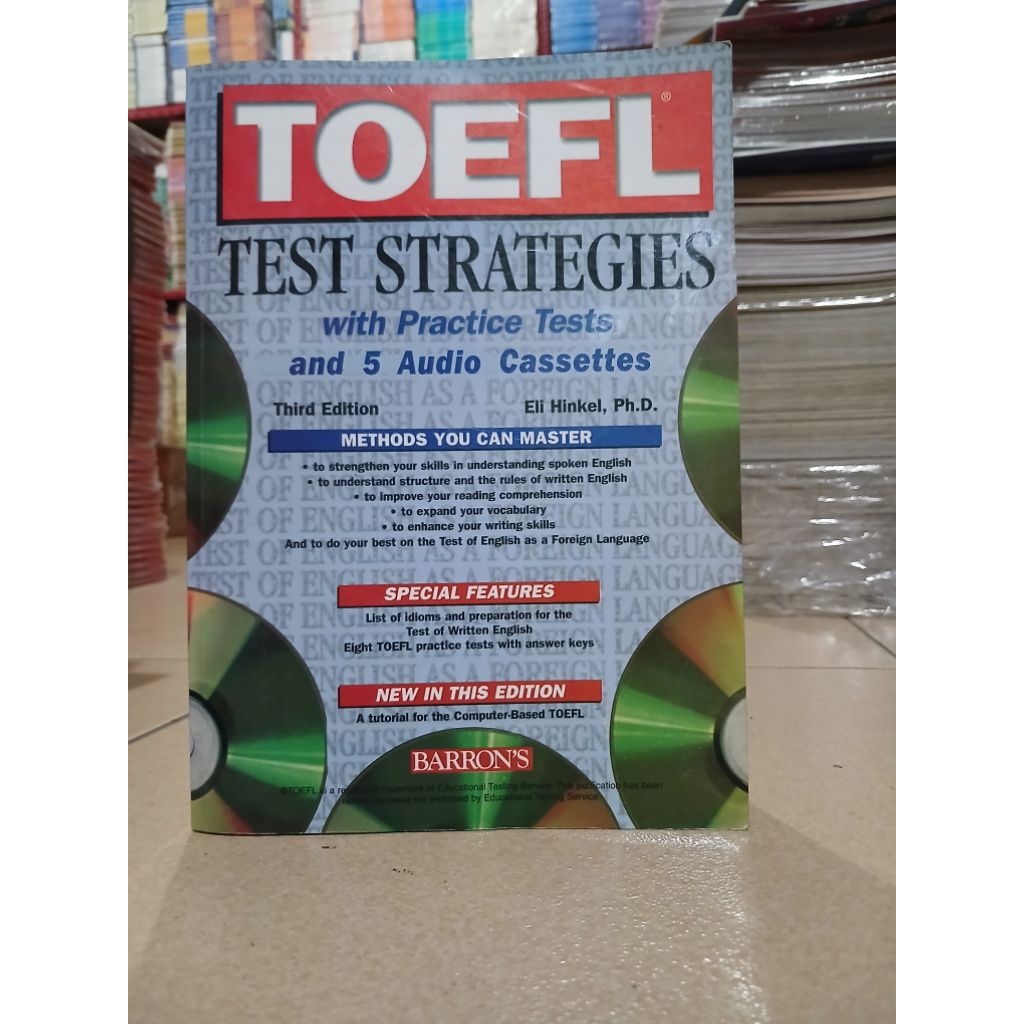 BUKU TOEFL TEST STRATEGIES