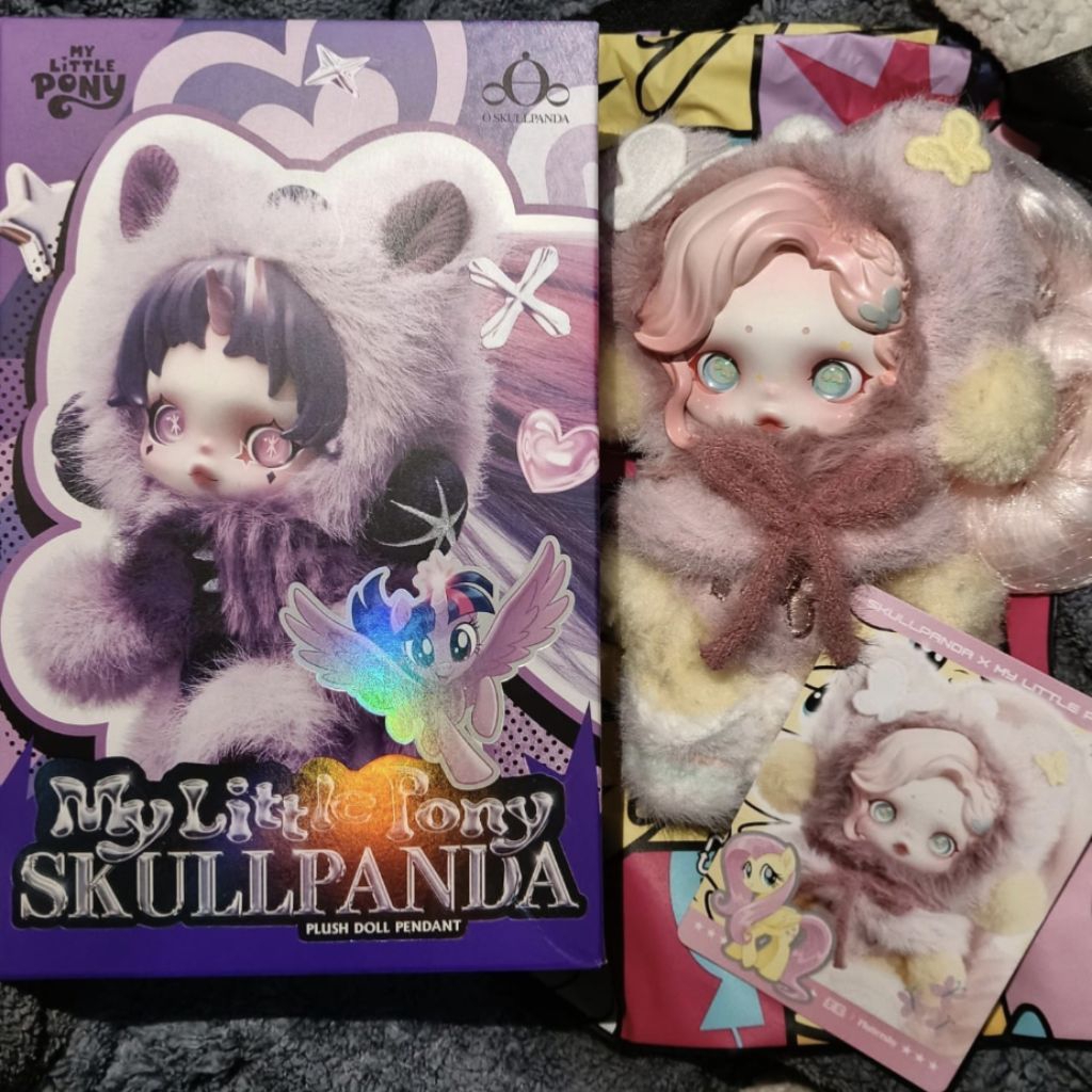 fluttershy skullpanda my little pony