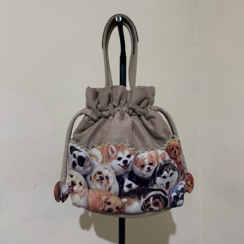LIMITED ORIGINAL HENRY CATS & FRIENDS HAND BAG TAS TANGAN JINJING WANITA REMAJA DEWASA ANAK UNIK LUC