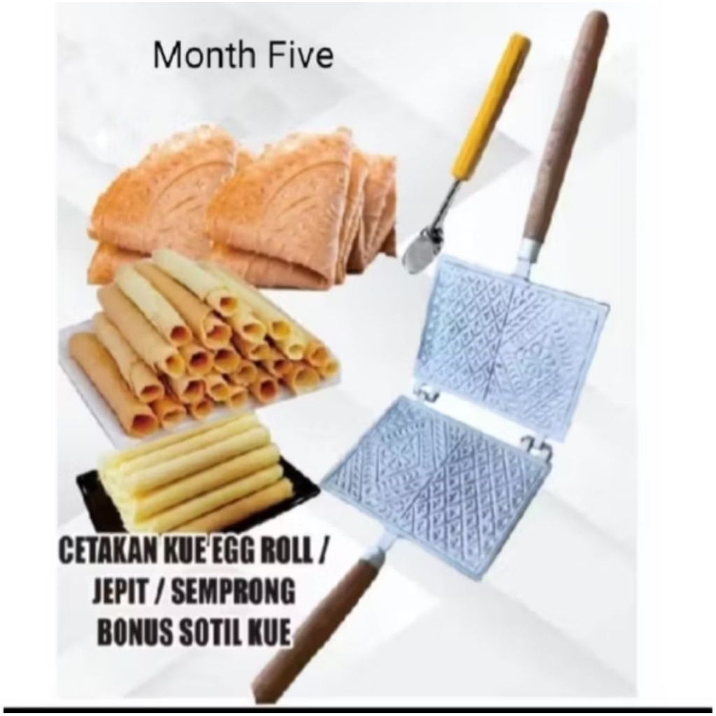 Kue semprong /Cetakan jepit