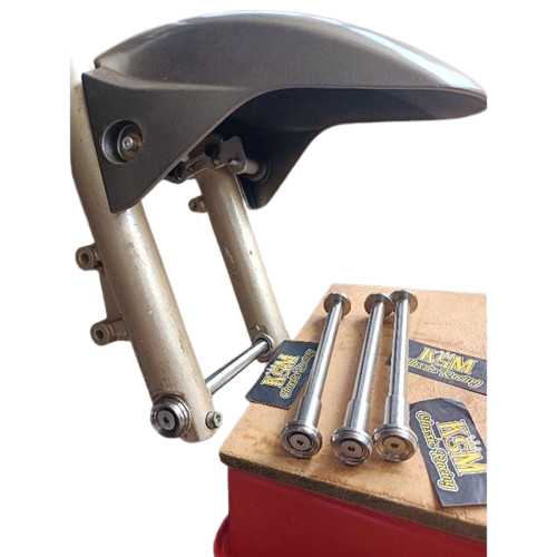 as roda depan ninja stenlis ninja standar (stenlis poll) (As Roda Depan + Mur Bulat)