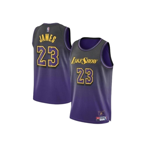 JERSEY BASKET LEBRON JAMES #23 LAKESHOW