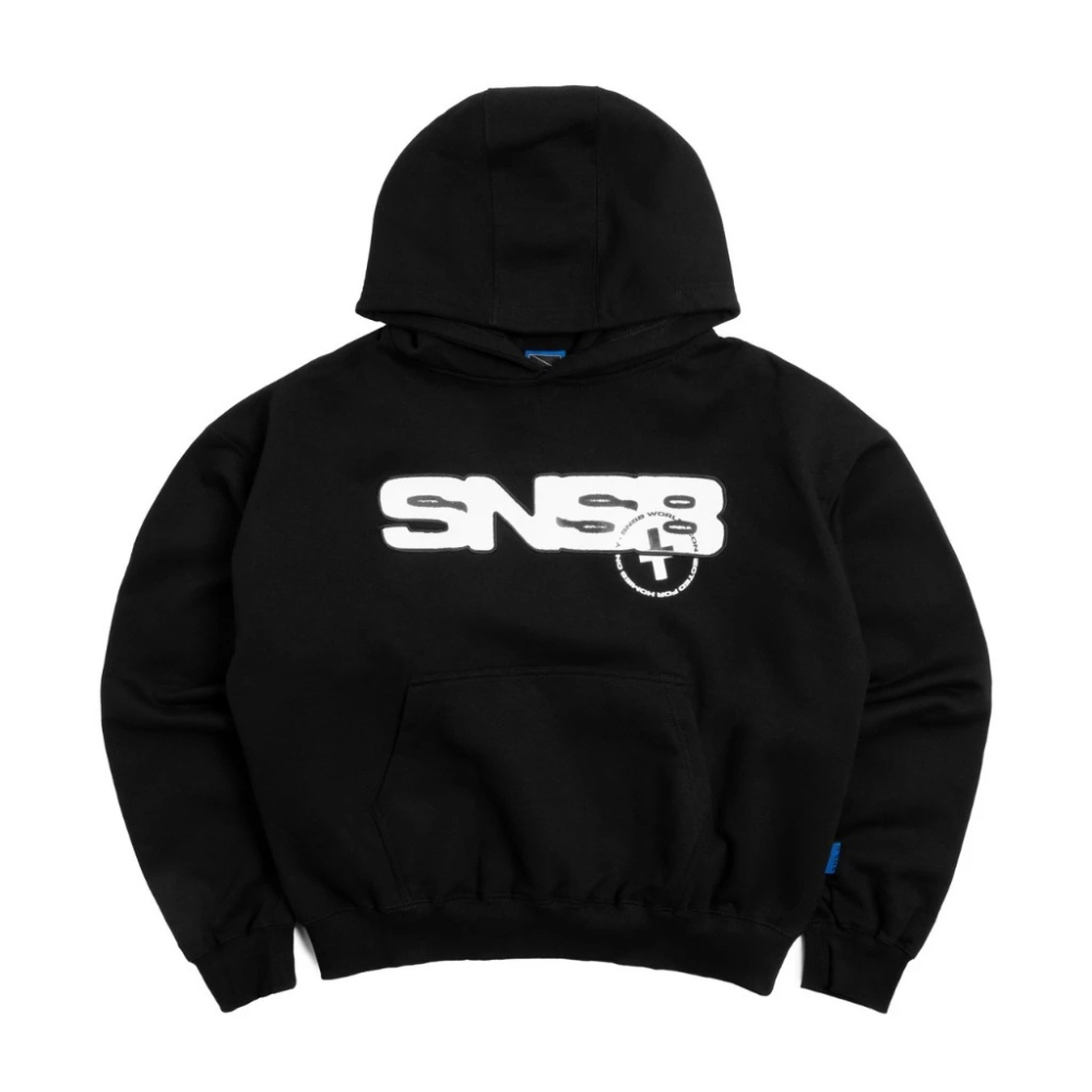 SNSB WORLD | PRIME BLACK | HOODIE BOXY | SORRYNOTSORRY.B | SNSB