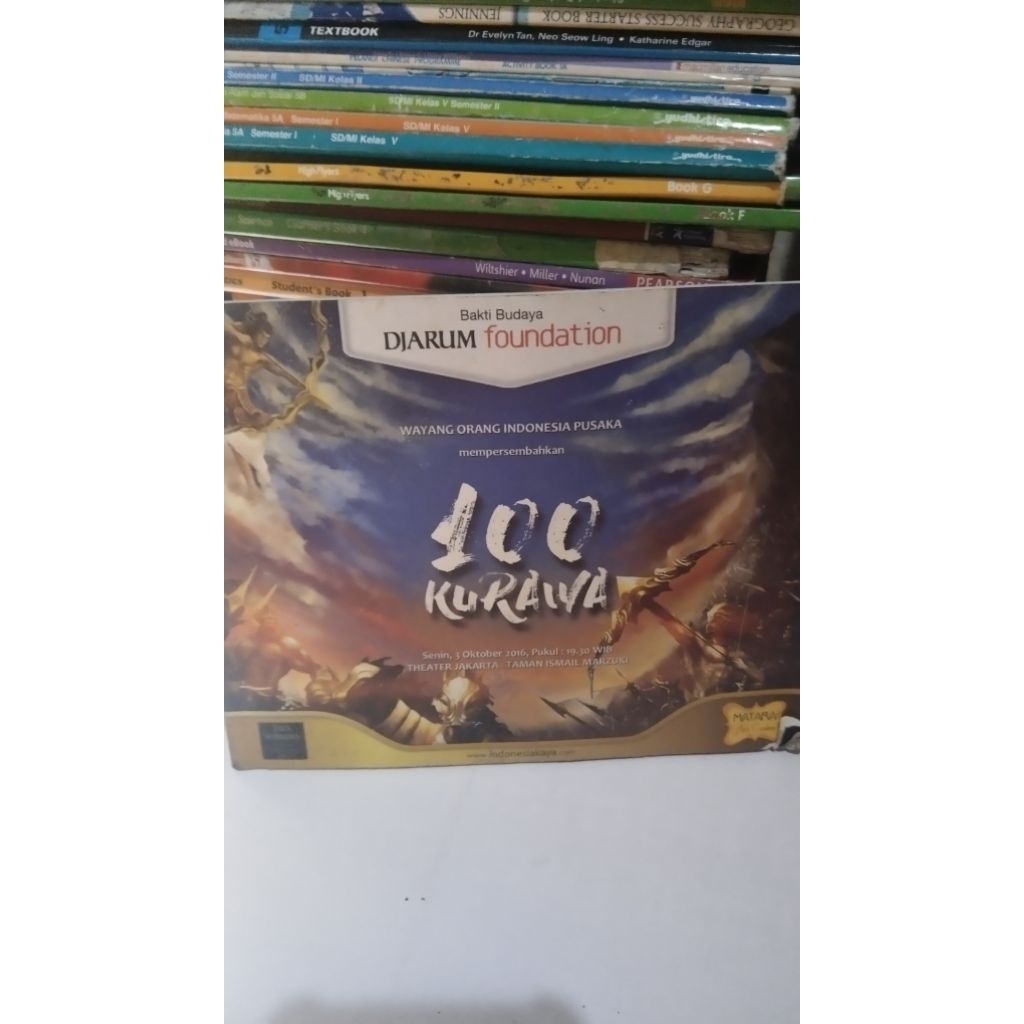 BUKU 100 KURAWA,BAKTI BUDAYA