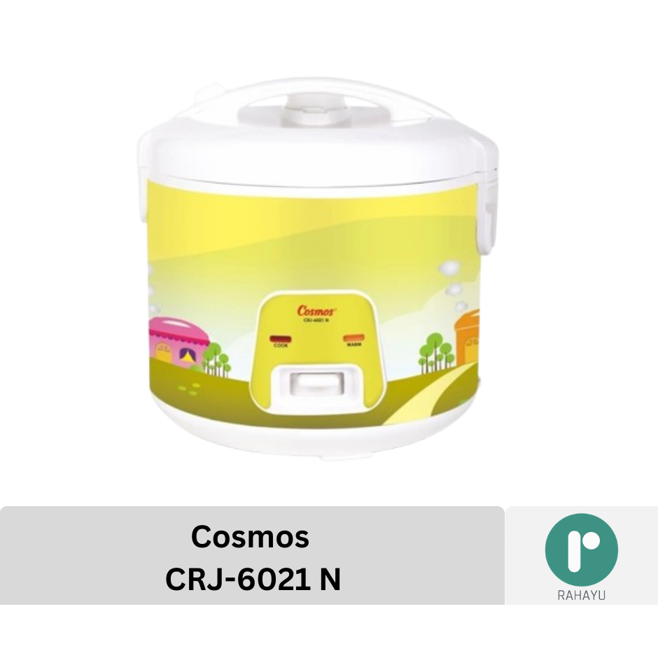 Rice Cooker Cosmos Harmond CRJ6021N 3in1 2L / Magic Com Cosmos Harmond CRJ6021N 3in1 2L