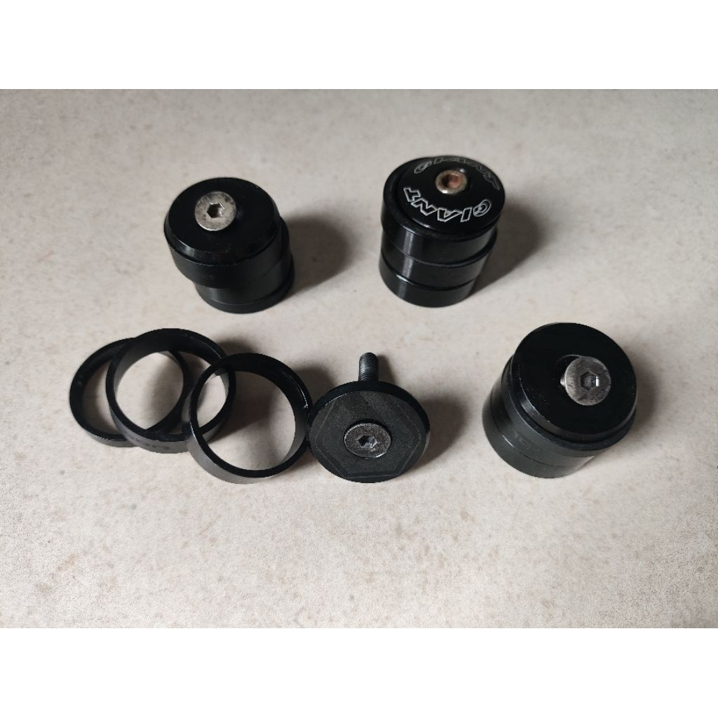 Top cap entity polygon giant plus spacer sepeda roadbike mtb oversize