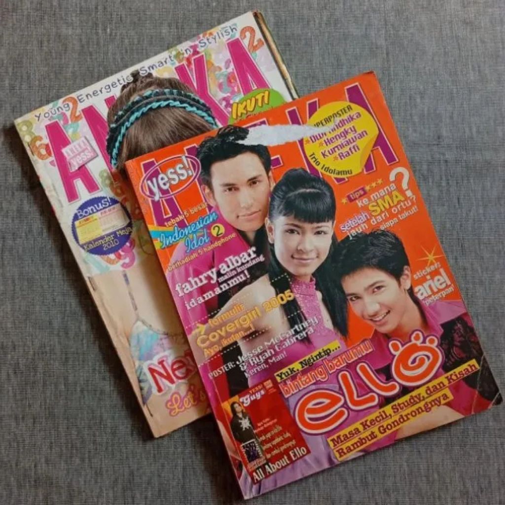 Majalah ANEKA Yess Original Bekas