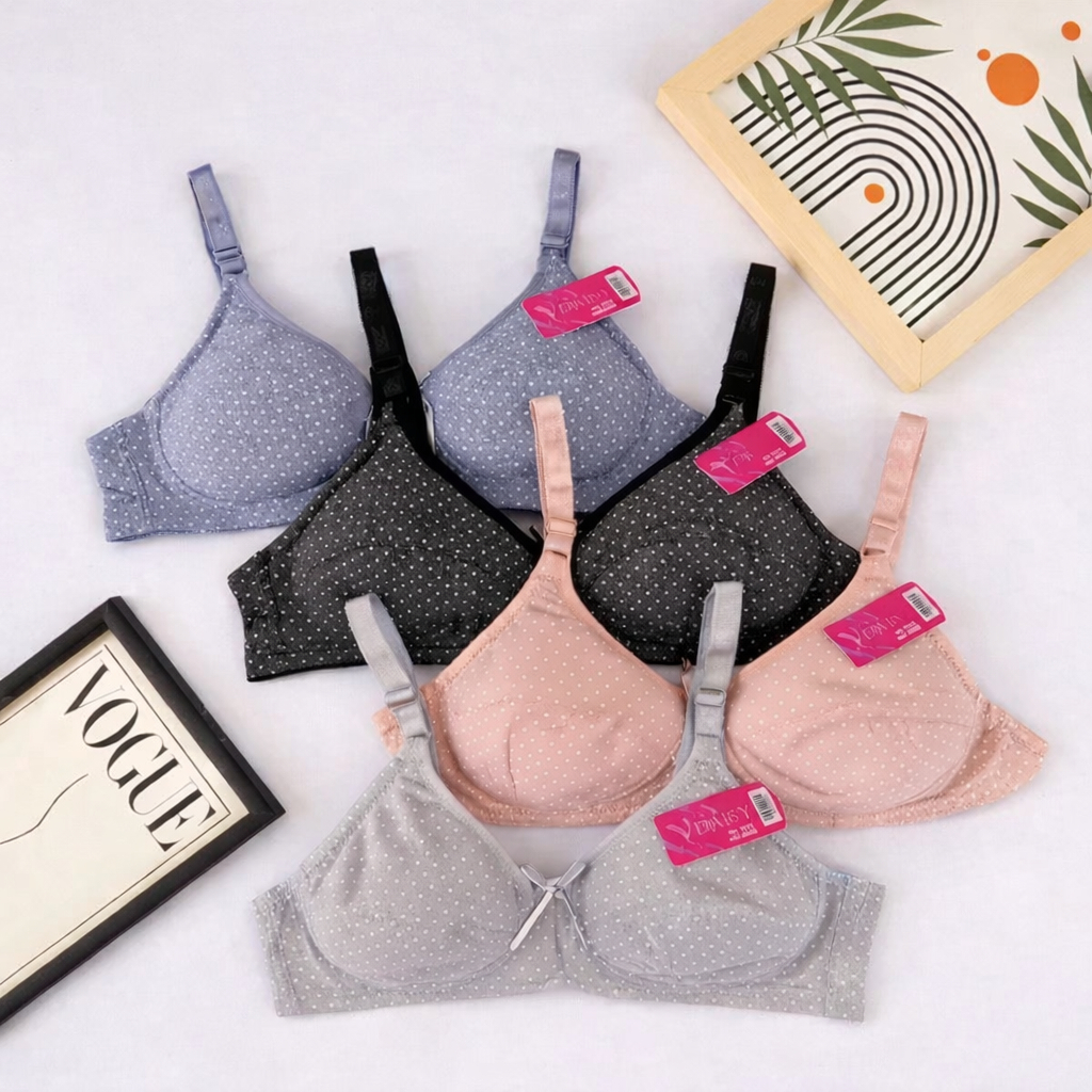 BH Polkadot Katun Adem - Bra Daisy 7070