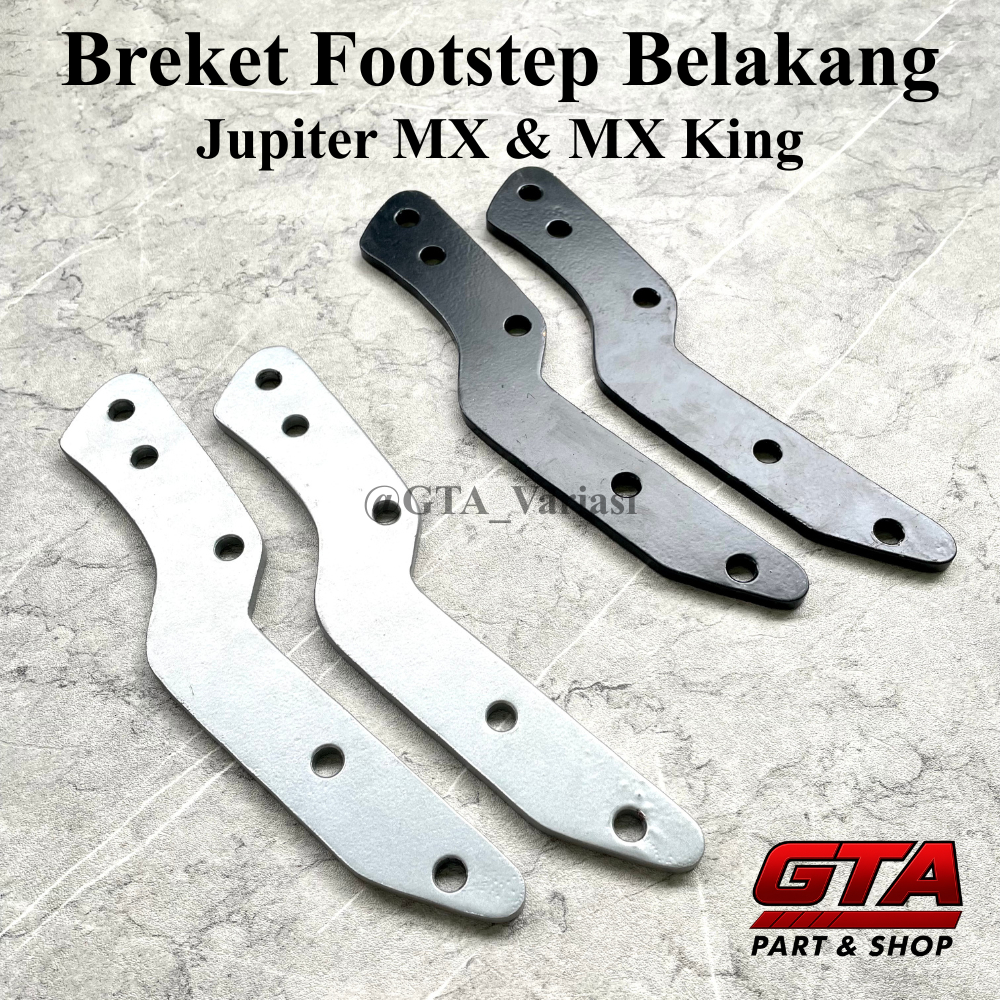 Breket Footstep Belakang Mx King BPro Underbone Bracket Jupiter MX King 150 / MX 135 Old & New