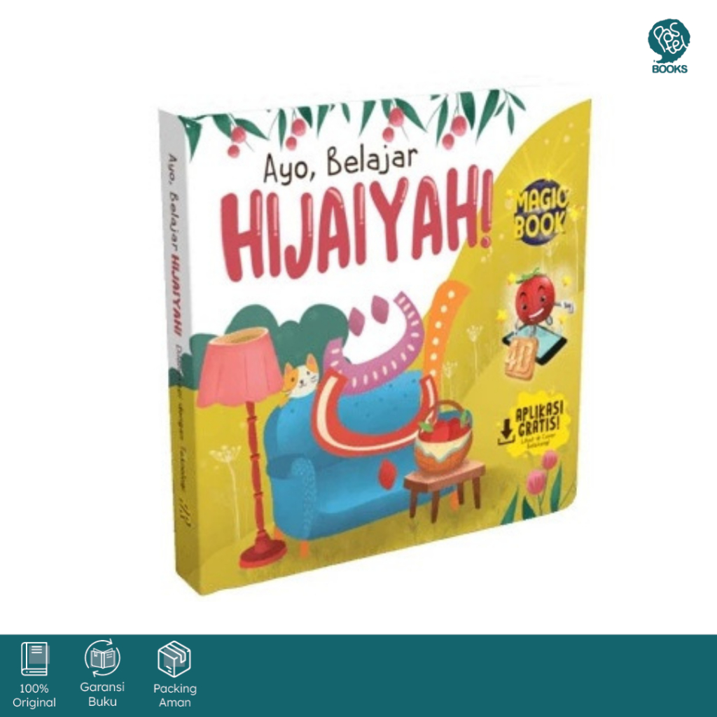 Magicbooks Buku Anak Web Apps Ayo Belajar Hijaiyah Wipe and Clean - Pastel Books -MAP-