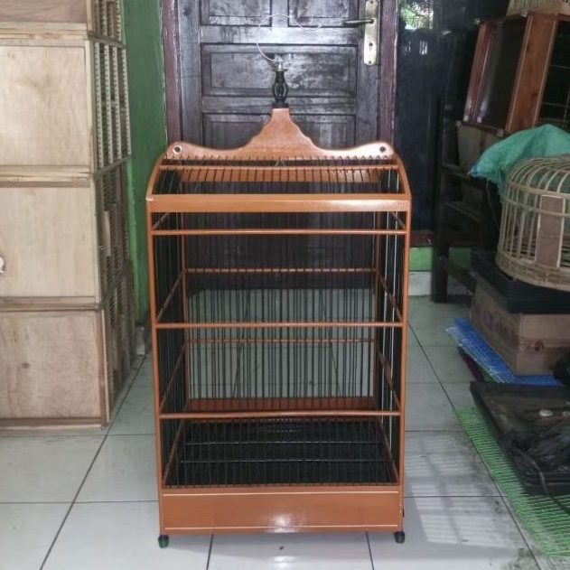KANDANG KOTAK REPLIKA EBOD MODEL LIST NOMOR 1 - SANGKAR BURUNG