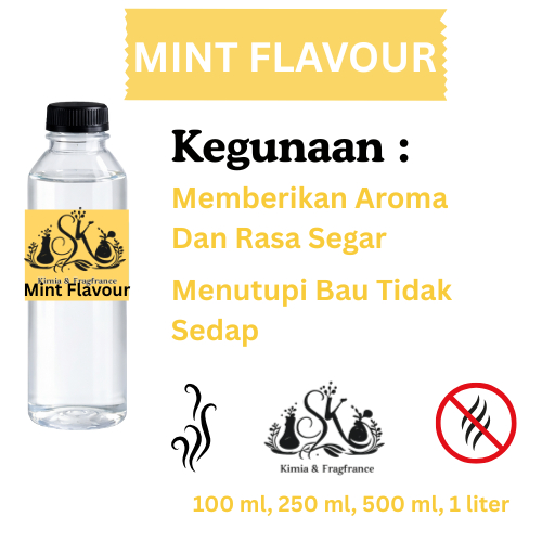 Mint Flavour / Peppermint / Mint Liquid / Menthol Mint Cair / Minyak Mint