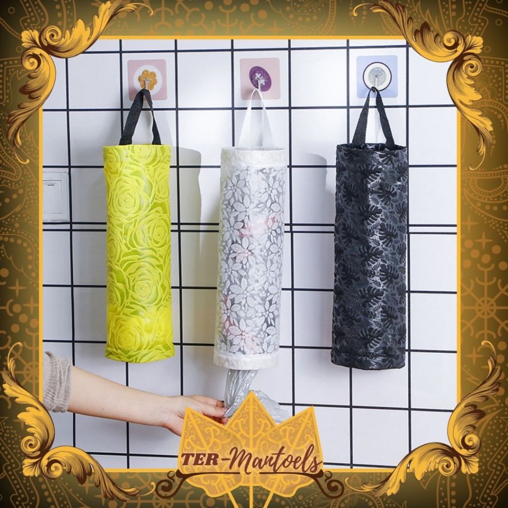 Keranjang Rak Dispenser / Tas Penyimpanan Serbaguna / Tas Gantung Plastik