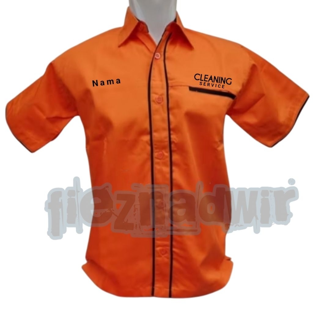kemeja cleaning service seragam kemeja cleaning service