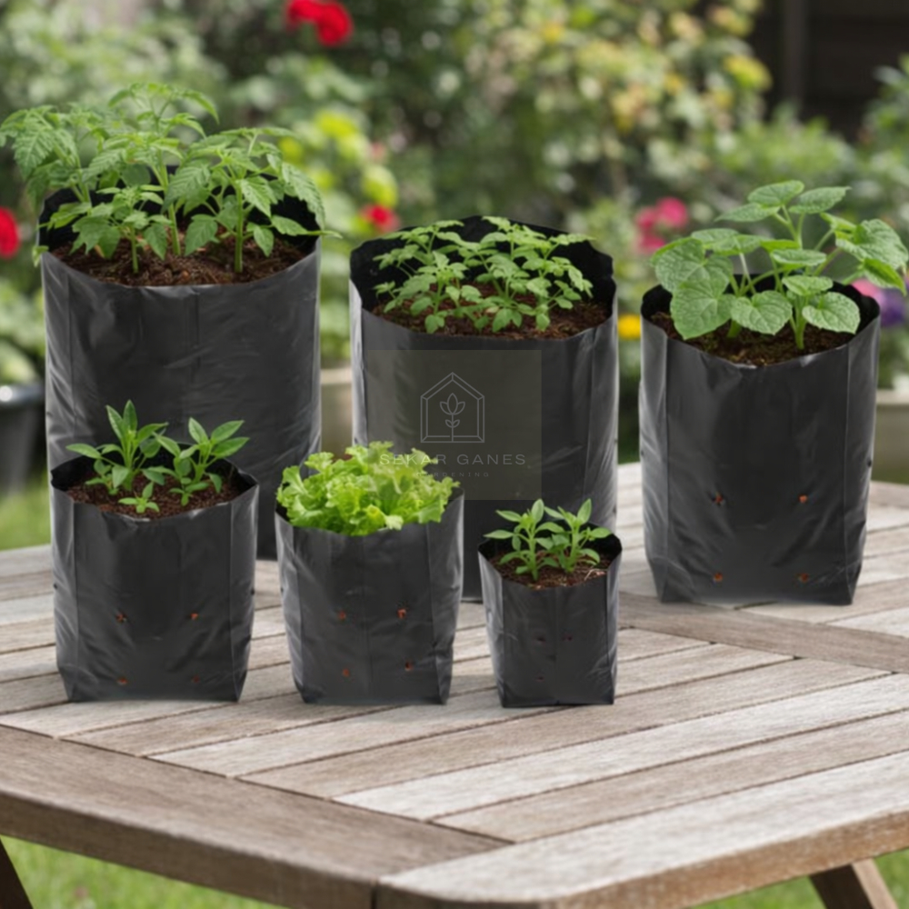 1 Polybag Tanaman Polibag Tebal Kecil Sedang 10x12 15x15 20x20 25x25 30x30 Pot Plastik Polibek Murah