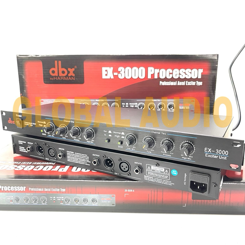 Processor DBX EX 3000 Audio Processor (Grade A+ ) dbx ex3000 ex 3000 Dbx Processor ( Bisa COD )