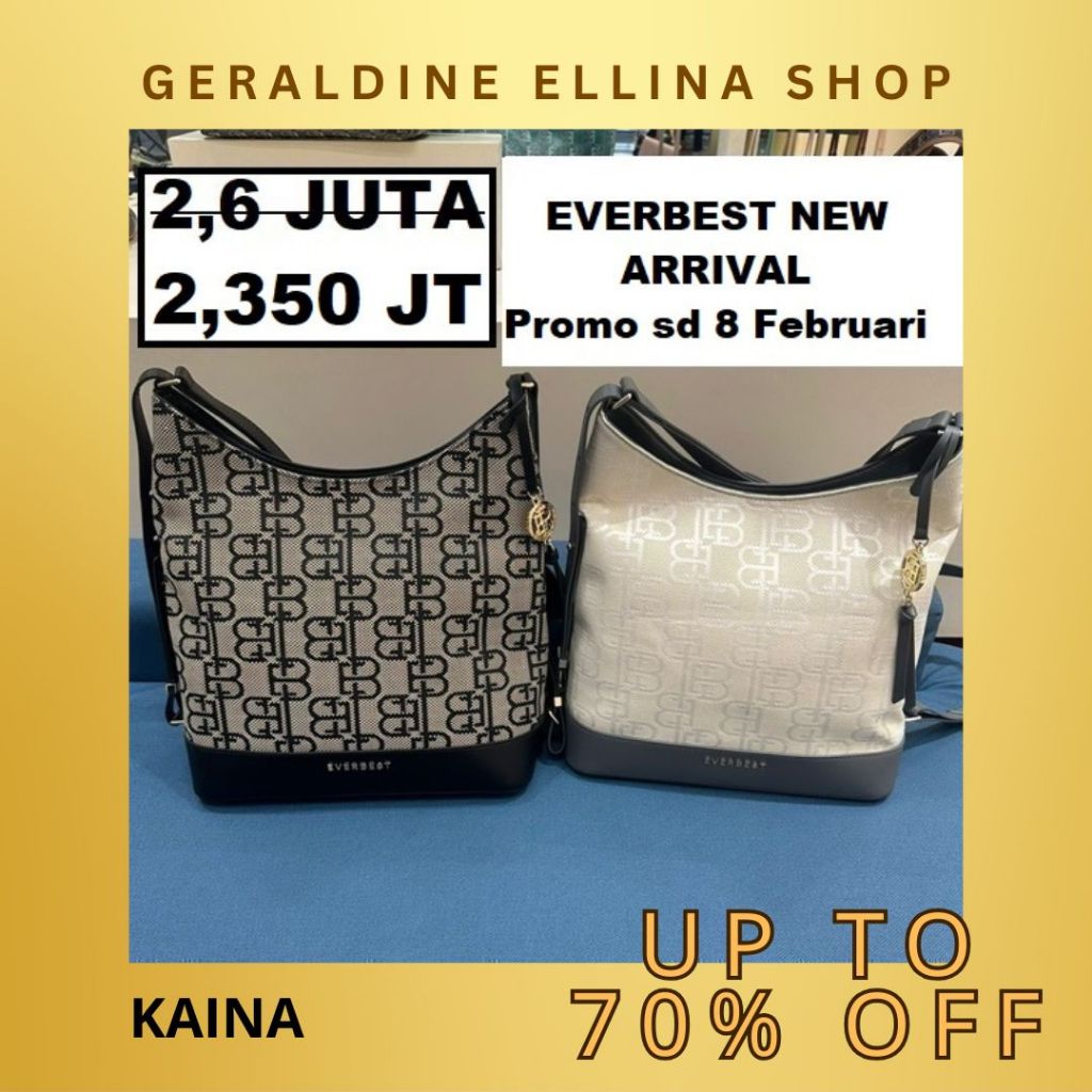 Tas selempang EVERBEST Wanita sale original 100% seri KAINA