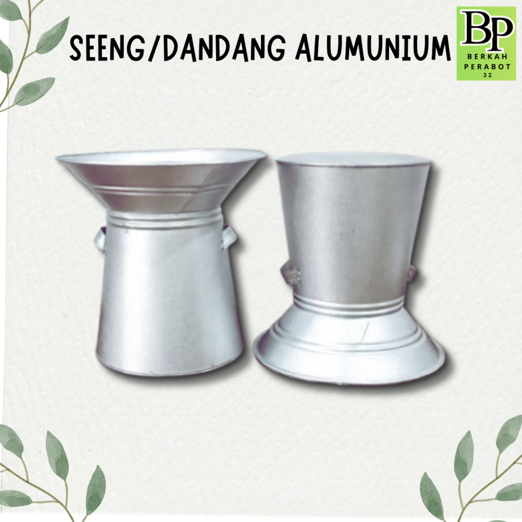 Seeng Alumunium Tempat dandang Panci Seeng Dandang Seeng Kuno