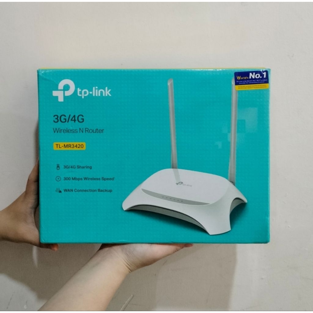 [PRELOVED | BEKAS] TP-Link TL-MR3420 3G/4G Wireless N Router | Xiaomi Router AX1500