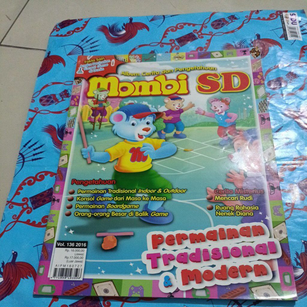 Majalah Mombi SD 2016 - permainan tradisional & modern