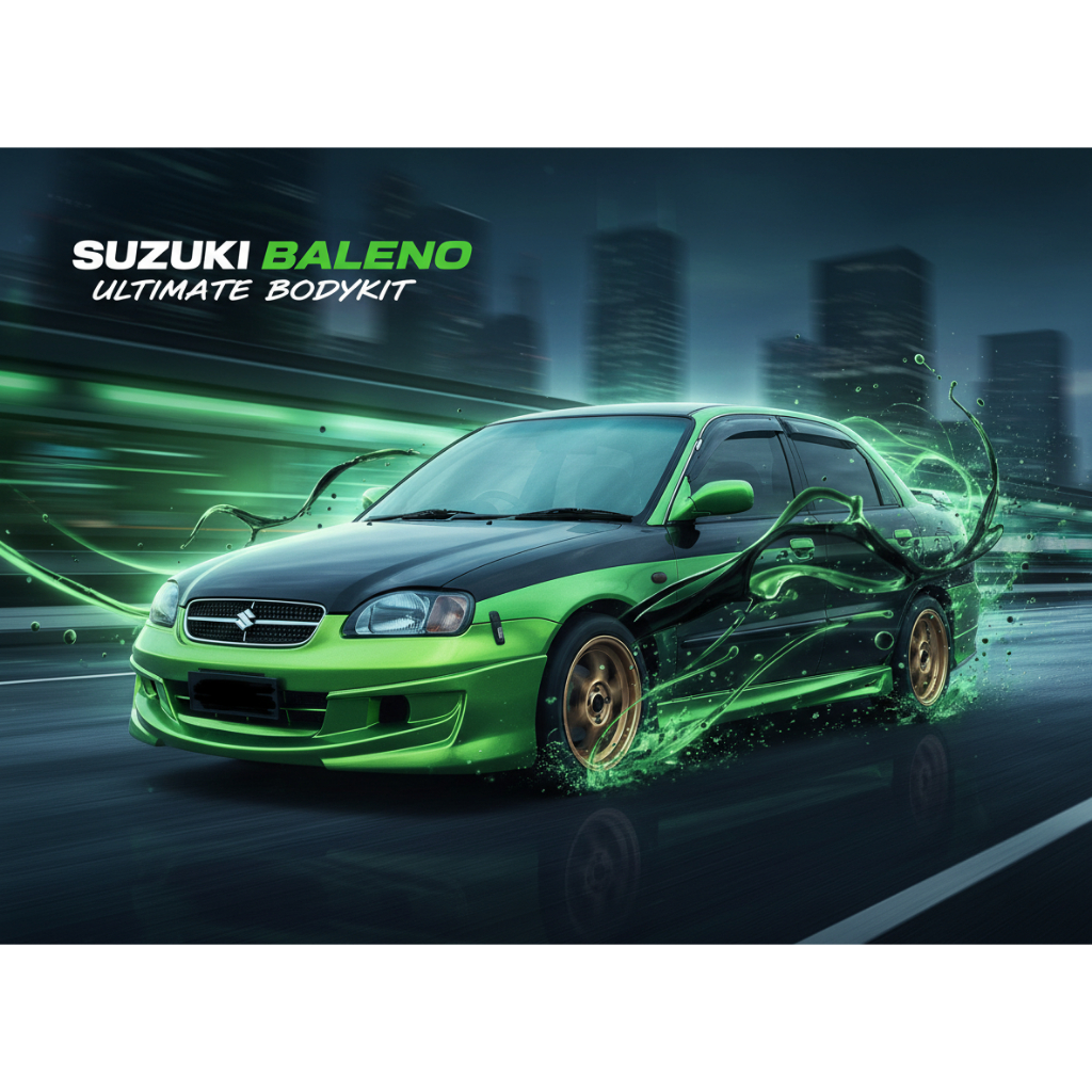 bodykit baleno bodikit baleno 1996-2000 bodykit suzuki baleno