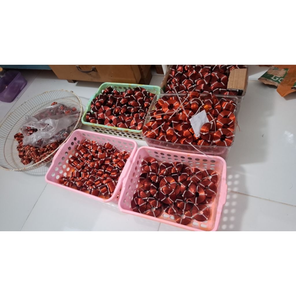 coil lilitan crossover pasif 0,25mh 1mm