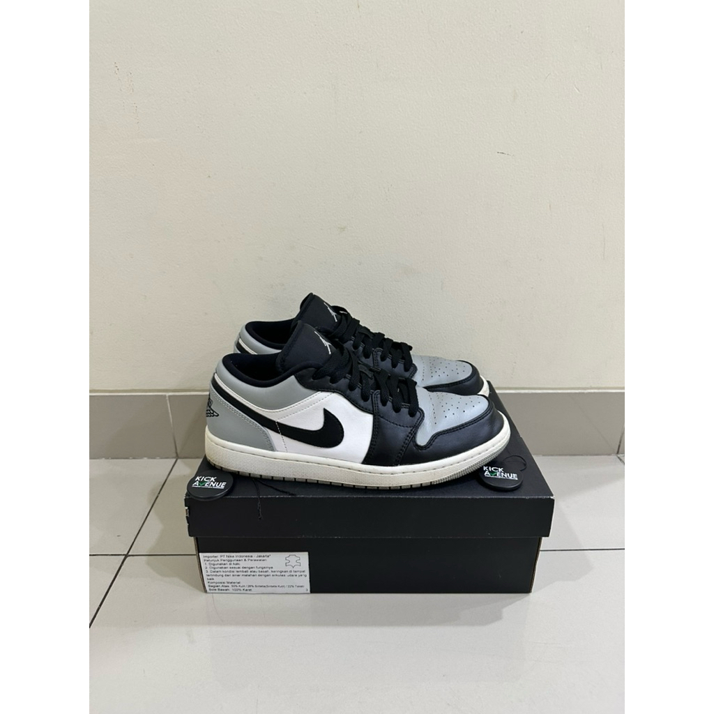 SEPATU AIR JORDAN 1 LOW SHADOW TOE  US 9.5