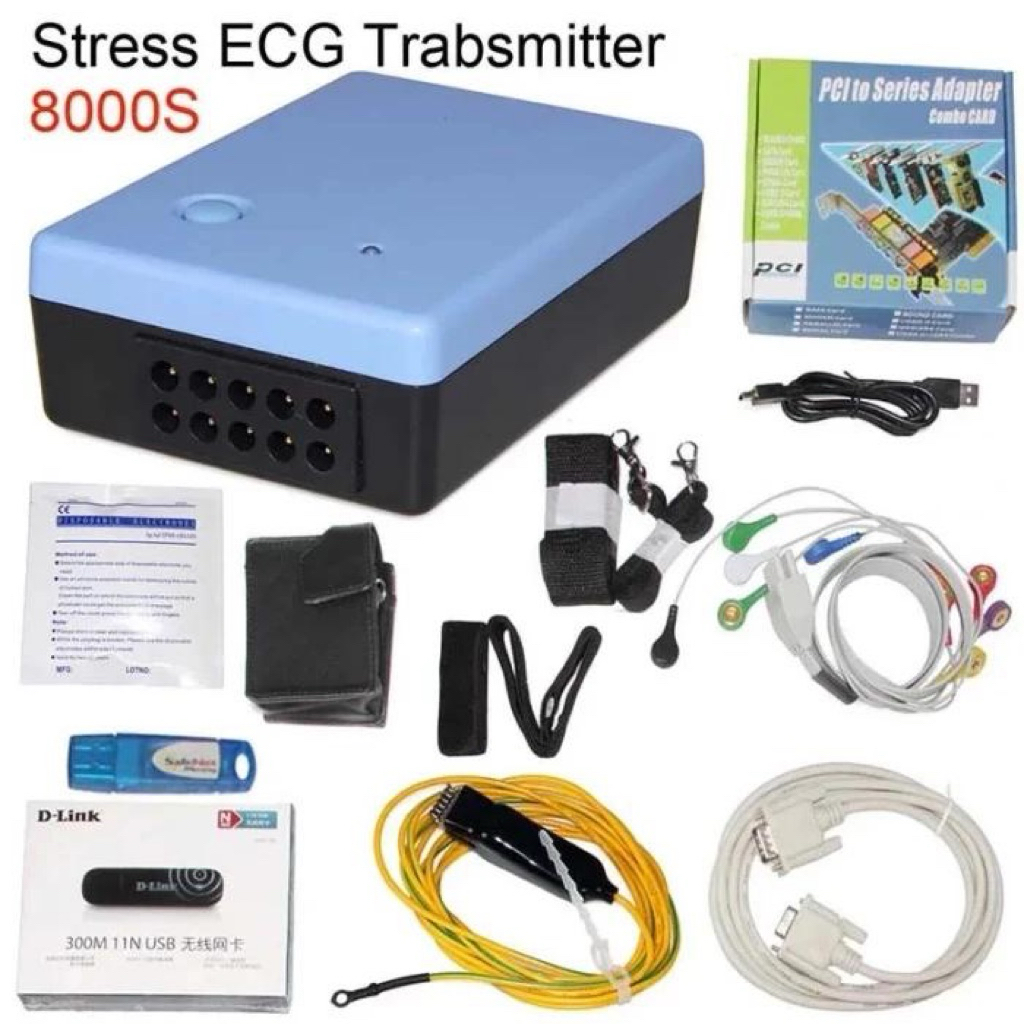 Contec 8000s Bluethoot Contec8000s Ecg ECG Analysis System Machine PC