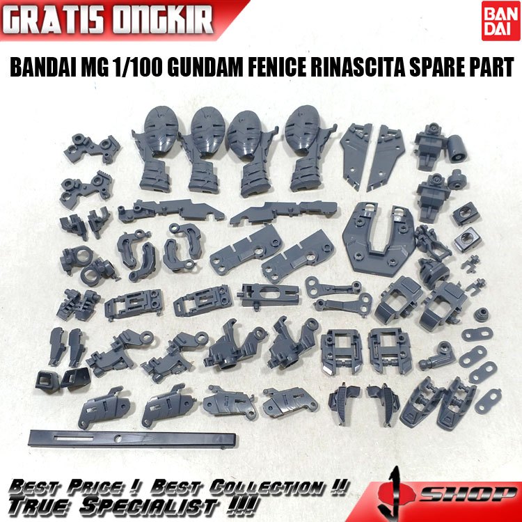 BANDAI MG 1/100 GUNDAM FENICE RINASCITA SPARE PART MG2173