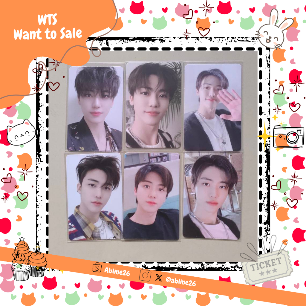 PC Official Jaemin Hot Sauce PHOTO CARD DECO, Boring Ver.,Crazy Ver. Chilling Ver. Jewel Case ver. Y