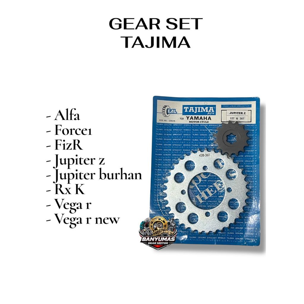 GEAR GIR SET GEAR GIR PAKET JUPITER JUPITER Z BURHAN VEGA VEGA R VEGA R NEW MODEL SSS