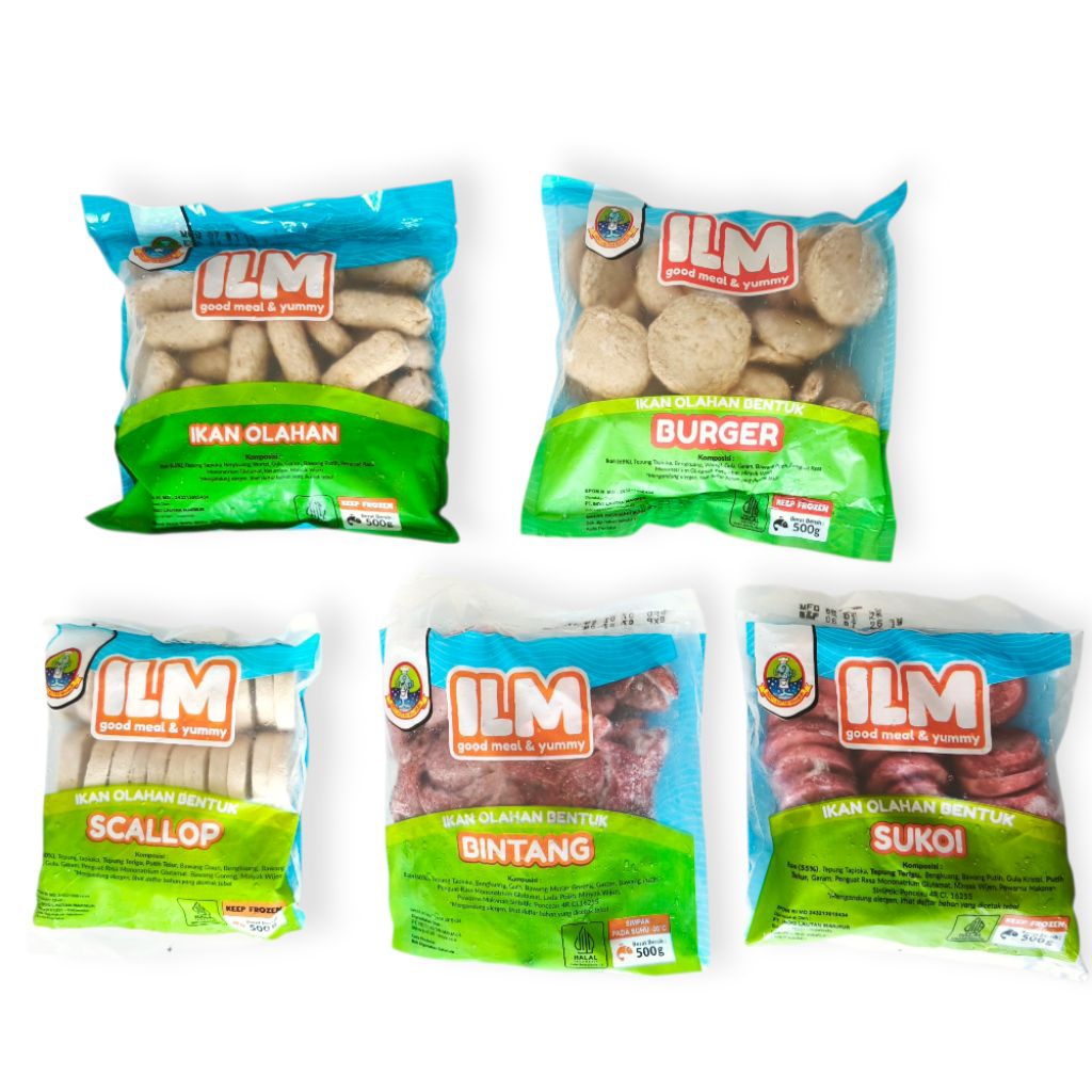 ILM Regular 500 gr (Bintang, Sukoi, Burger, Tempura, Scallop)