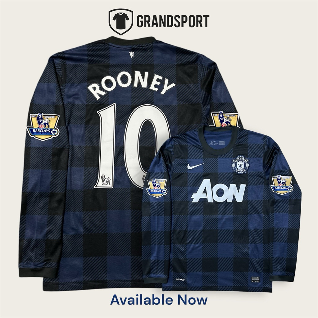 Original Jersey Manchester United 2013 Away Long Sleeve
