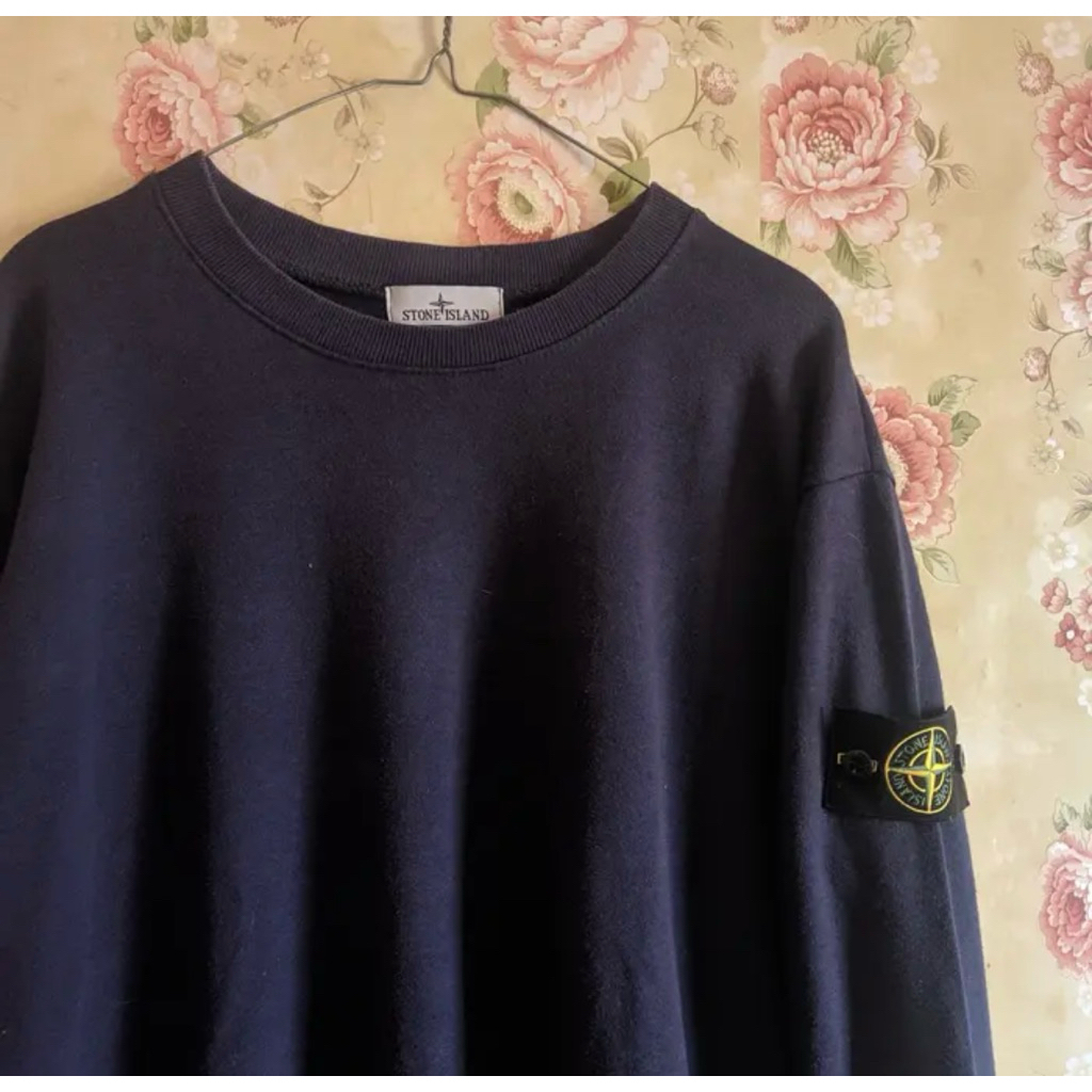 crewneck stone island junior navy second
