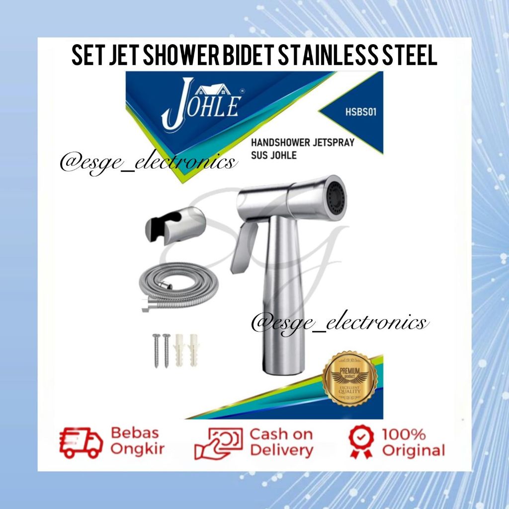 ORIGINAL SET JET SHOWER SEMPROTAN WASHER BIDET CEBOK JET CEBOK SHOWER CEBOK SEMPROTAN CEBOK