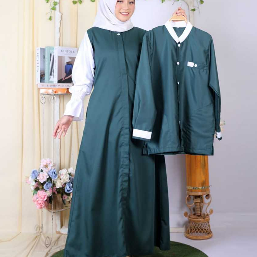 sarimbit Nabila{gamis+kemko] Bahan Toyobo