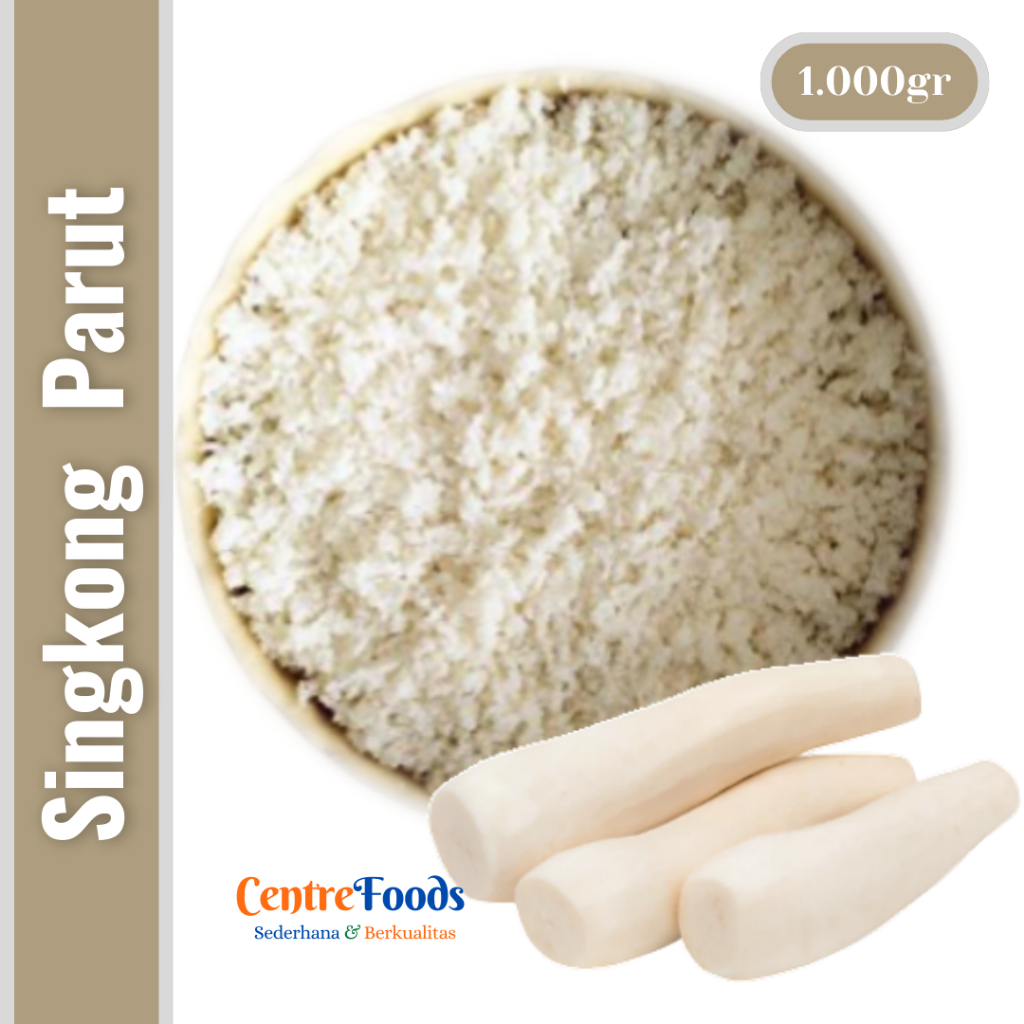 Singkong Parut Segar - Ubi Kayu Singkong Parut Kasar Fresh | 1.000gr [ Harga Per KG ]