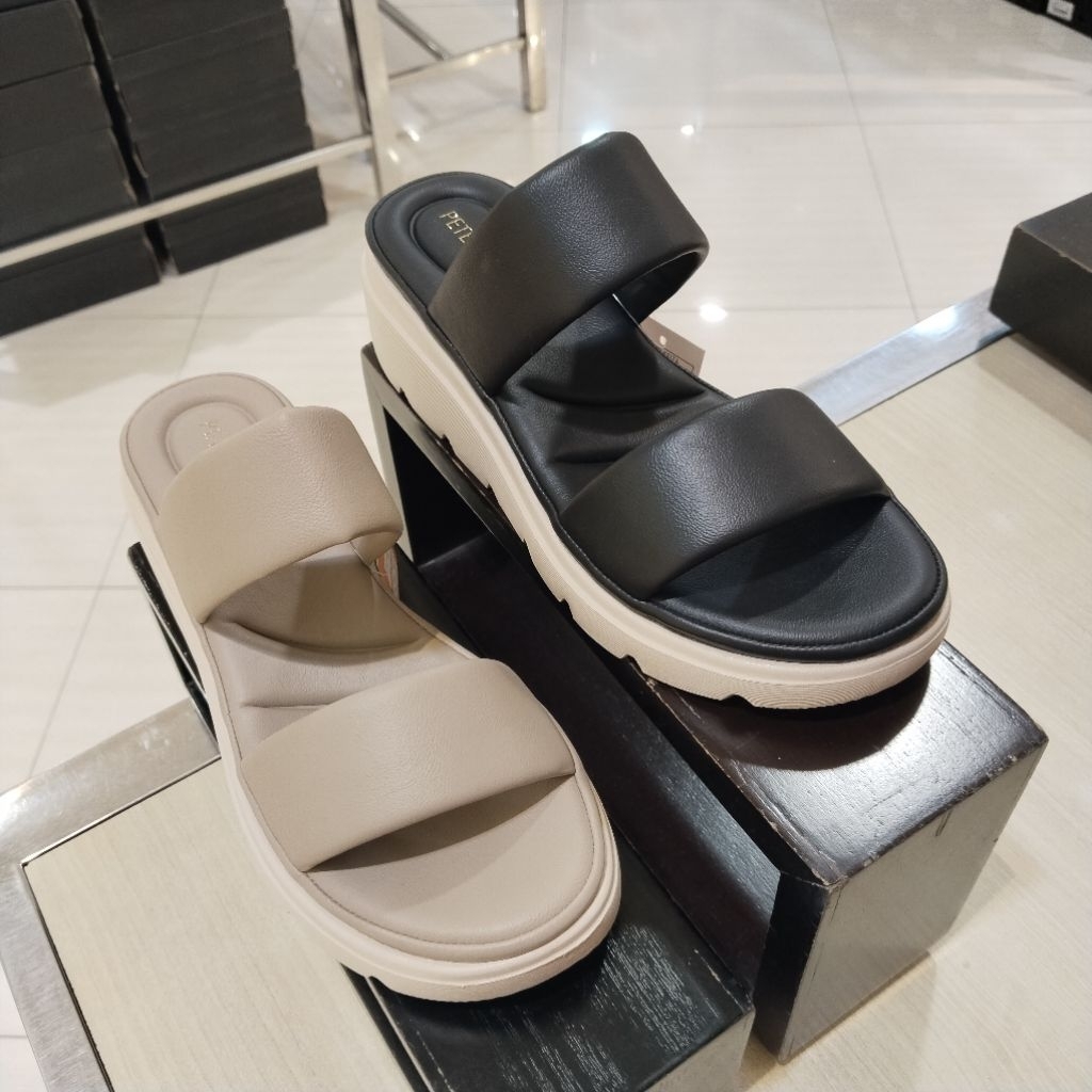 PETER KEIZA sandal wanita ringan empuk tinggi
