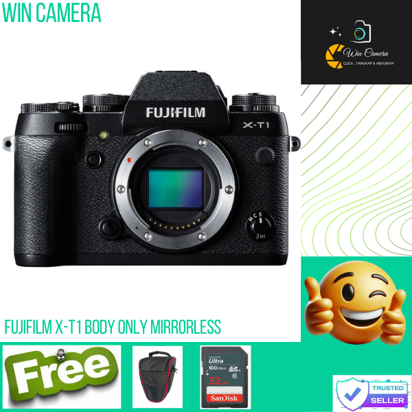 FUJIFILM X-T1 Mirrorless Digital Camera (Body Only) / xt1 /x t1