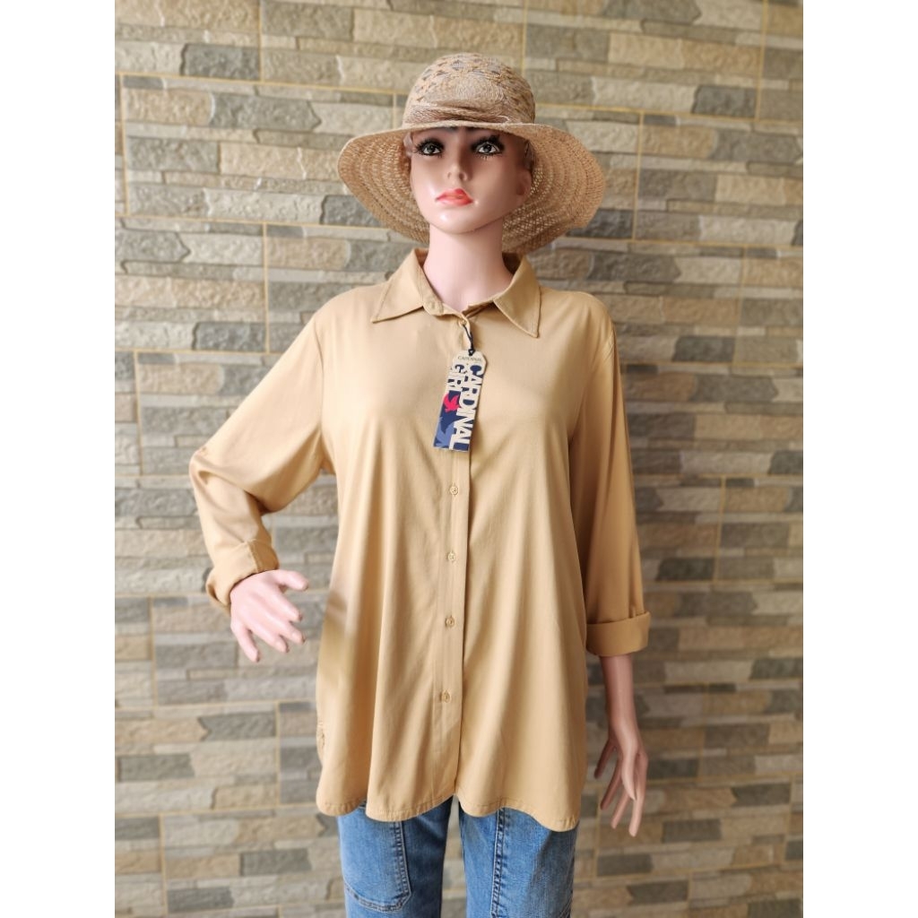 KEMEJA TUNIK ATASAN WANITA CARDINAL ORI