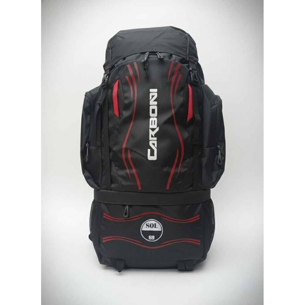 TAS RANSEL BACKPACK GUNUNG CARBONI JUMBO 80 LITER TAS HIKING, TAS CAMPING CARBONI