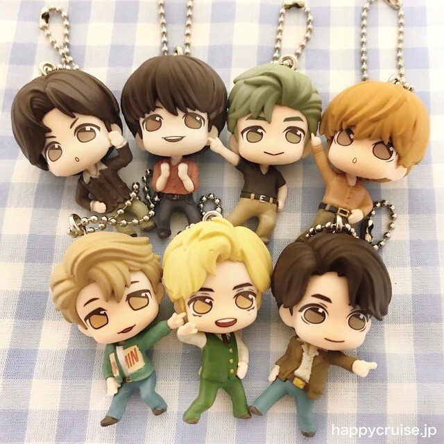 BTS TinyTAN Dynamite Dancing Figure Keychain SET Japan Official Gacha Official Rare [READY STOCK]