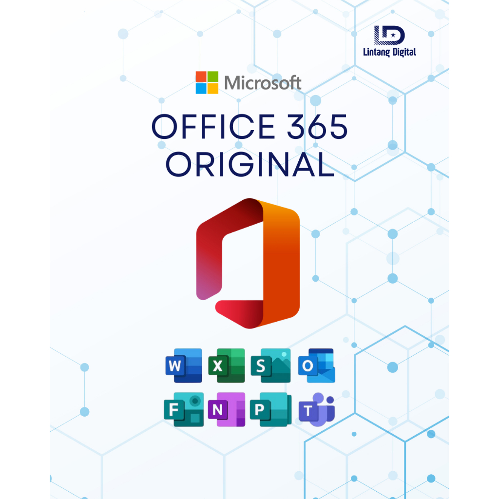 Microsoft Office 365 | Original • Lifetime • 5 Device • Garansi Aktivasi