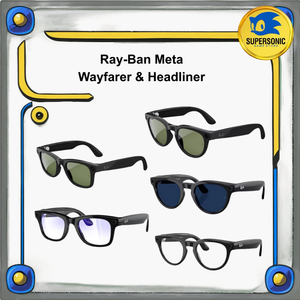 Ray-Ban Meta Wayfarer (Gen2) / Kacamata Rayban / Smart Glasses / Kacamata Pintar Rayban