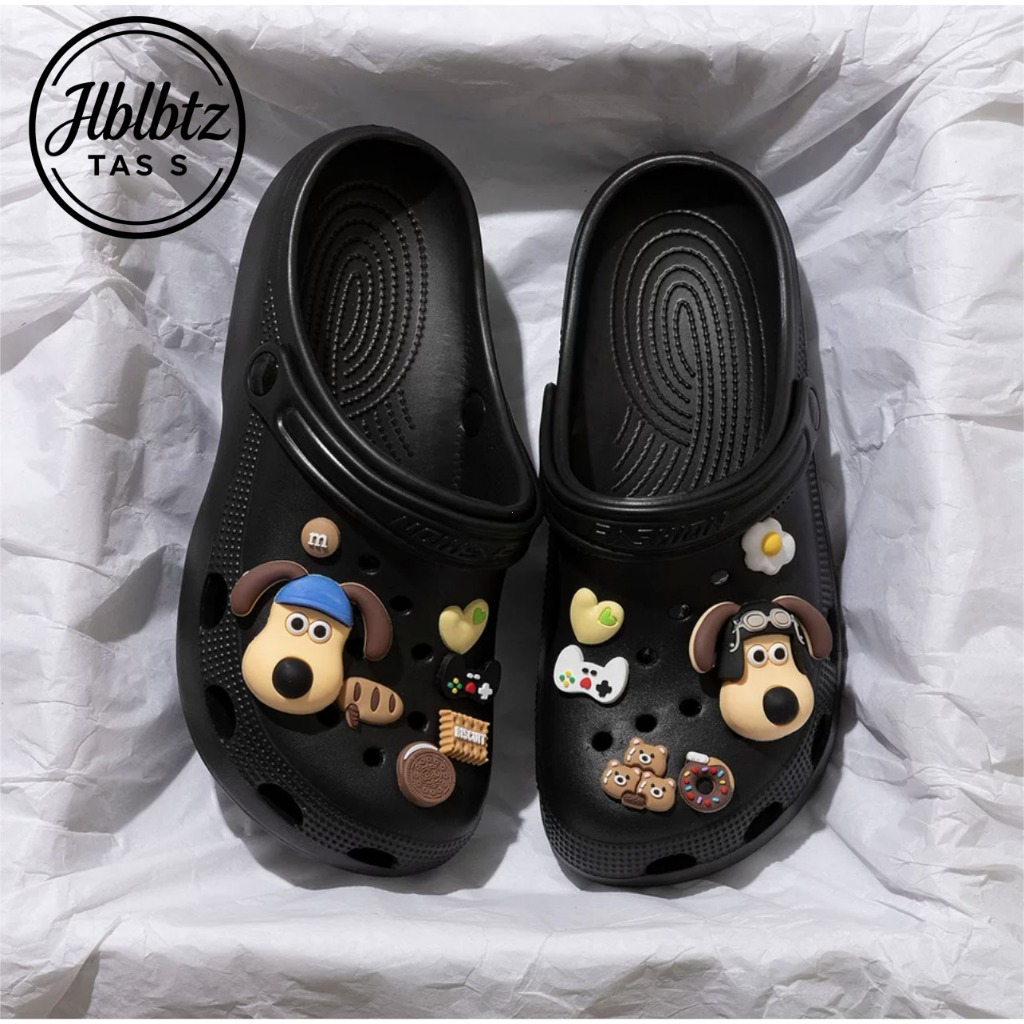 Komin Sandal Kodok Sepatu Karet Wanita Wedges Wanita Sandal Pesta Wanita Sandal Lucu